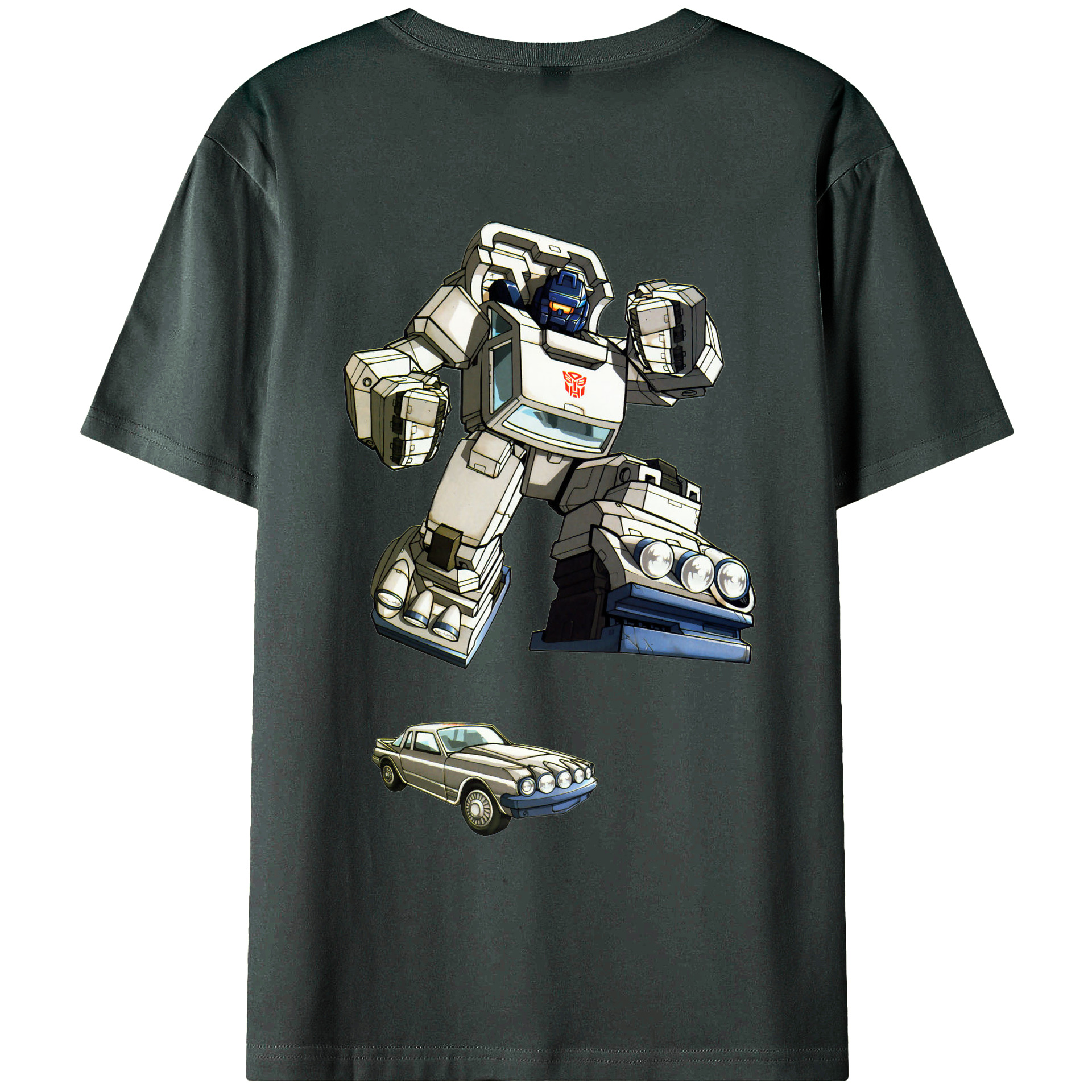 （画像用）  綿100％ メンズ半袖Tシャツ（バックプリント） 通気性